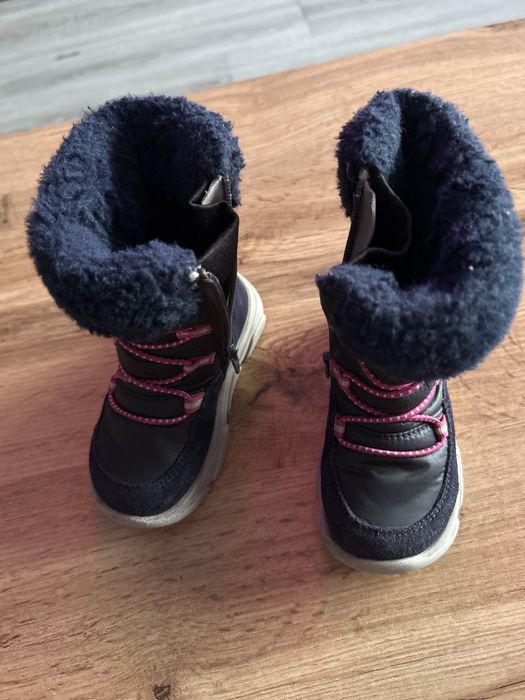Buty zimowe, kozaki dla dziewczynki r.22 Elefanten