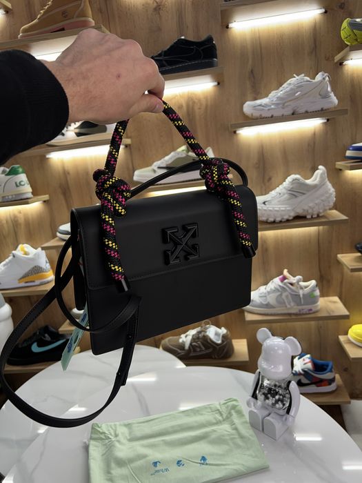 Сумка Жіноча OFF-WHITE Gummy Jitney Black