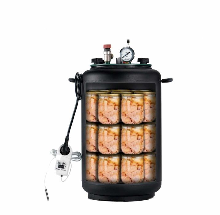 Фланцевий автоклав серії утех фірми UNEHO НА 24 БАНКИ УНІВЕРСАЛЬНИЙ!