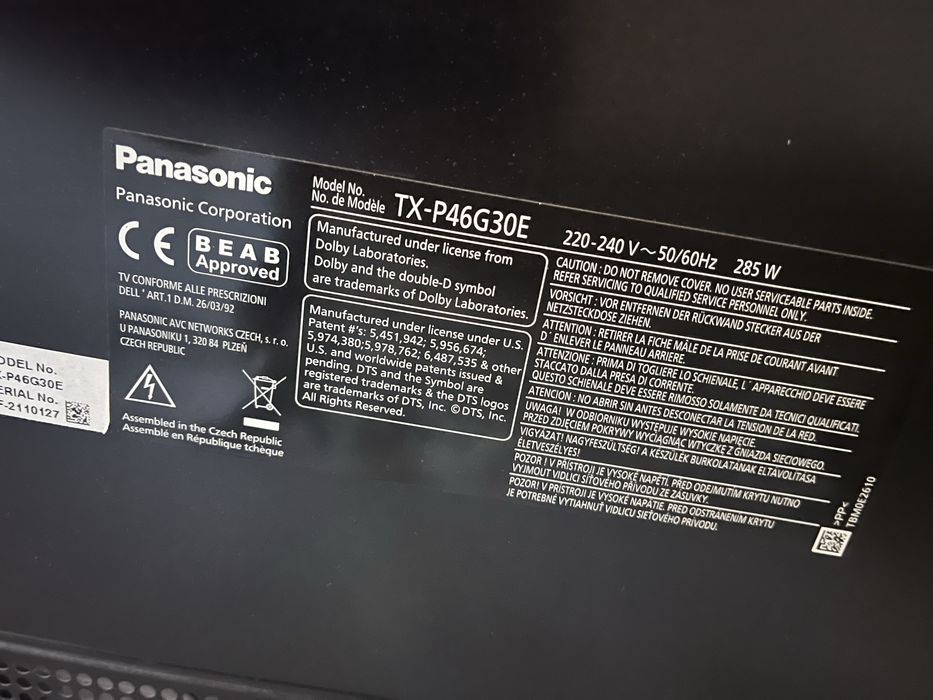 Telewizor Panasonic 46 cali
