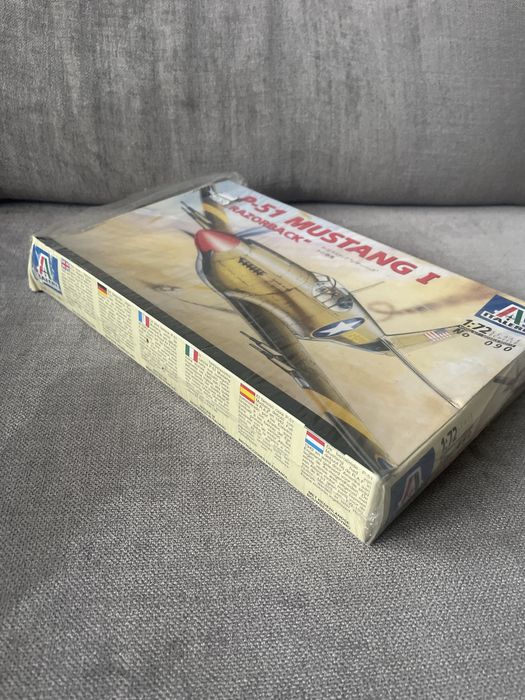 P-51 Mustang I „ Razorback „ 1:72 / italeri no 090