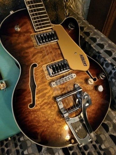 Gretsch G5655T-QM Electromatic  Jr. Bigsby Sweet Tea