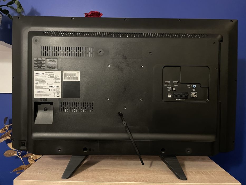TV LCD 32 cale Philips 32phh4101/88 DVB-T LED pilot zestaw telewizor