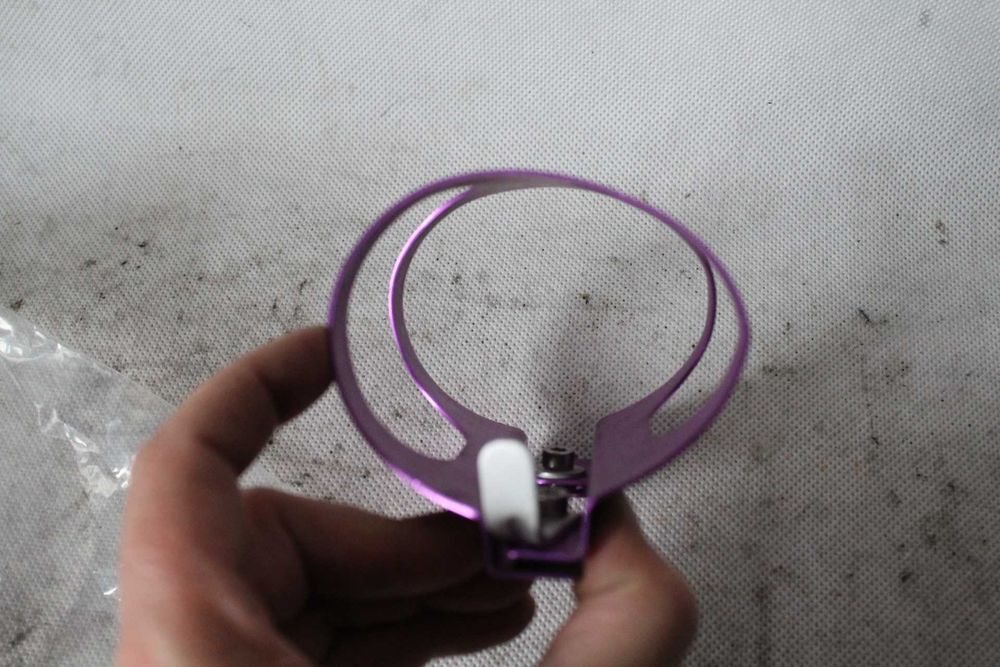 koszyk uchwyt na bidon RINGLE purple h2o retro mtb 90' db2