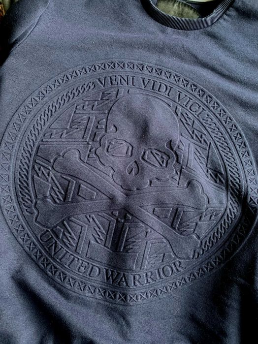 Philipp Plain - Skull Crewneck - XL - tłoczona - stan bardzo dobry