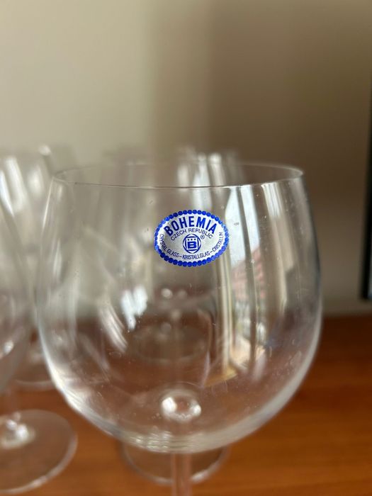 Copos de cristal Bohemia