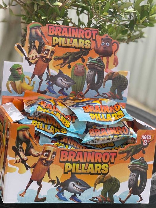 Brainrot bonecos