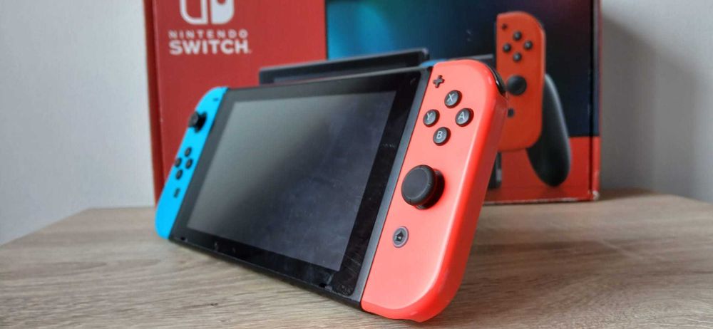 Nintendo Switch a funcionar. Região Évora