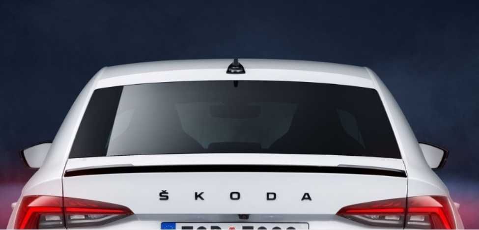 Napis ŠKODA duży–zamiennik/czarny lub srebro/wys. 2,8 cm/połysk