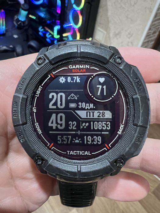 Garmin Instinct 2X Solar Tactical | оригинал | Solar | GPS