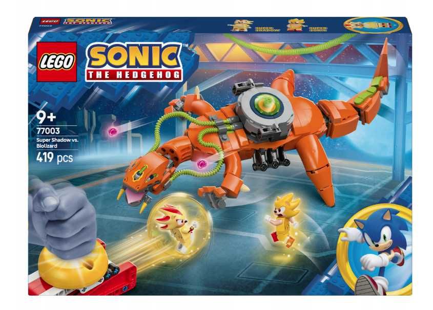 LEGO Sonic the Hedgehog Super Shadow kontra Biolizard 77003