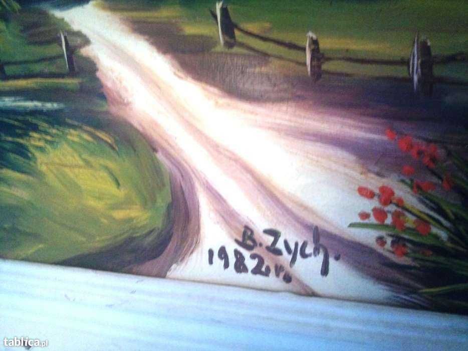 Obraz olejny Krajobraz Górski