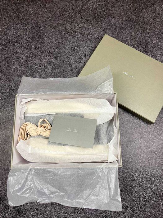 ! PREMIUM ! Rick Owens Ramones Black White 37 38 39 40 41 42 43 44 45