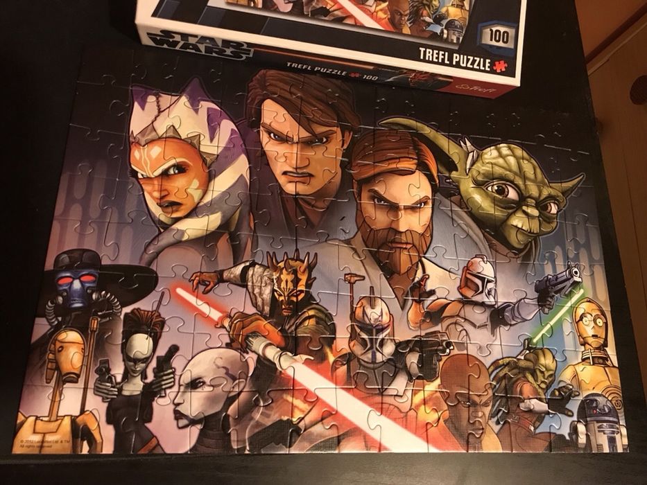 Puzzle Star Wars kompletne