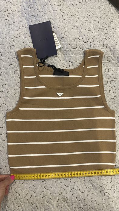 Bluzka crop top L