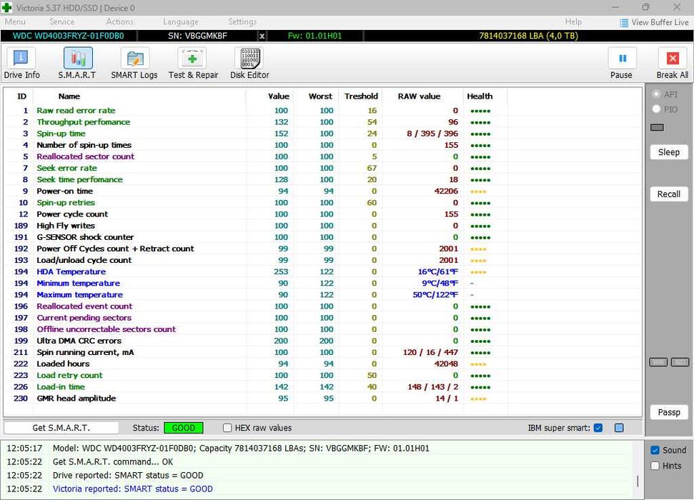 HDD Enterprise Class 2TB-8TB SATA III 3.5"