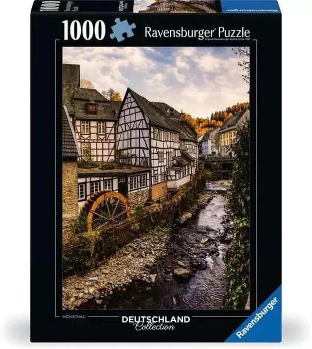 Puzzle 1000 Niemcy widokówka pudełko,335x255 mm