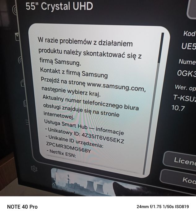 Telewizor 55 Samsung