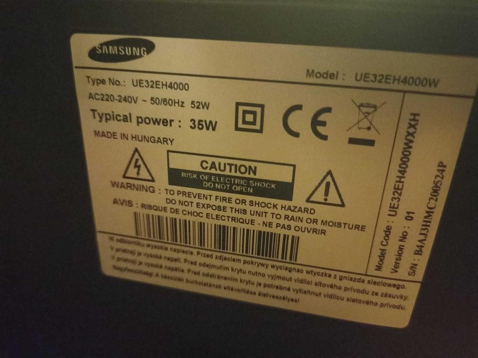 Sprzedam telewizor Samsung 32 cale