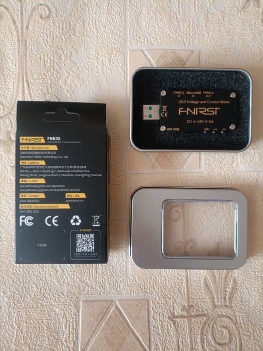 Лучший USB-тестер - FNIRSI FNB58