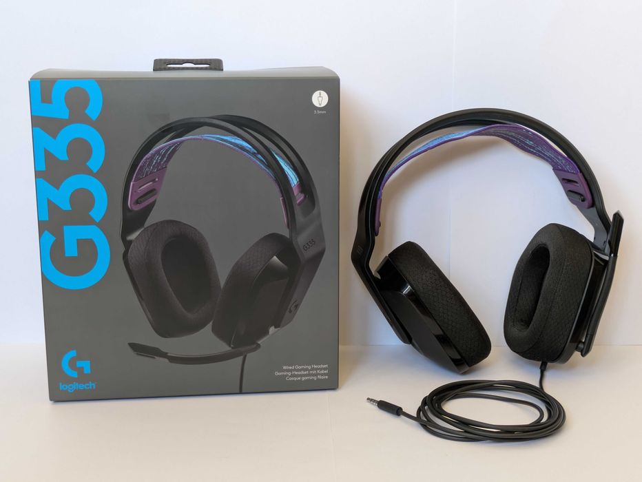 Słuchawki Logitech G335 - z mikrofonem (jak nowe, w pełni sprawne)