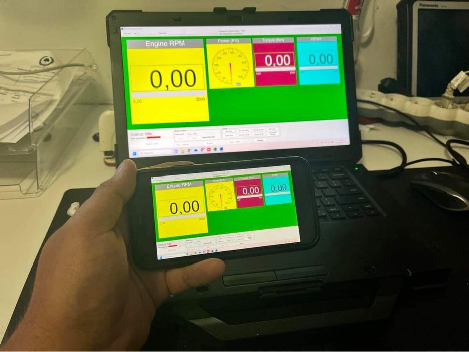 Hamownia Wom MAD mini do traktorów, mobilna nowość !!