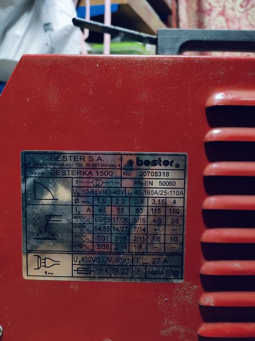 spawarka bester 1500