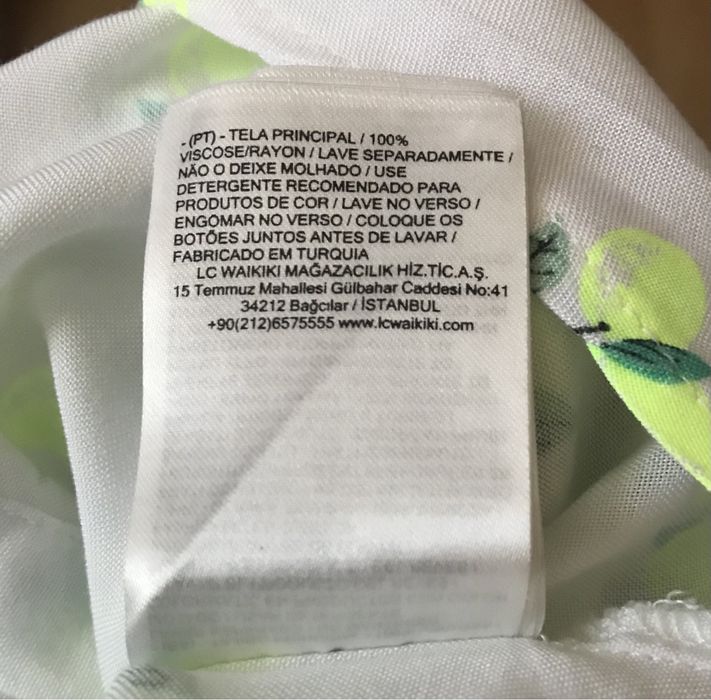 Турецька стильна блузочка для дівчинки, блуза Lc Waikiki ріст 110/116