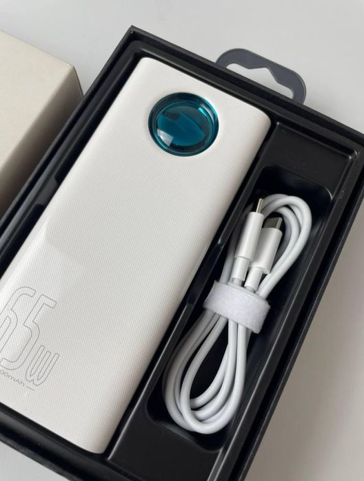 Павербанк 30000 mah 65W 6A Baseus PowerBank з швидким заряджанням порт