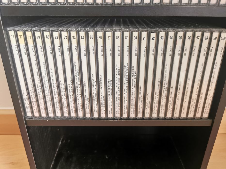 Móvel c/100 CD's Prestige Collection (Música Clássica) - NOVO