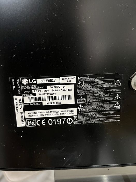 telewizor 50LF652V-ZA 50 cali LG