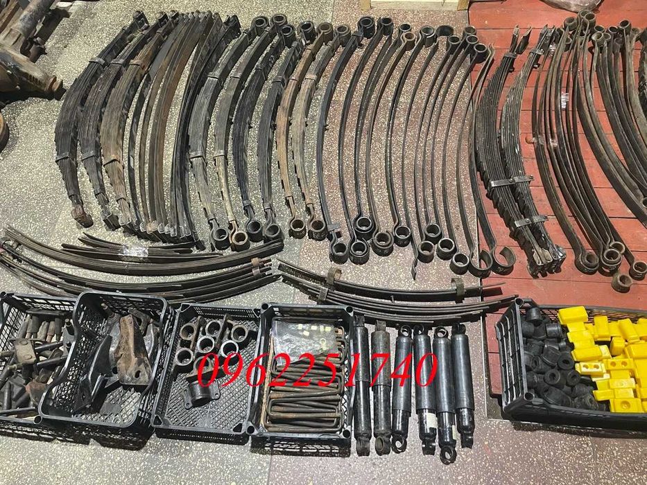 Ресори, амортизатори, втулки рессор Уаз 452, Уаз 469, Газ 69, Газ 53