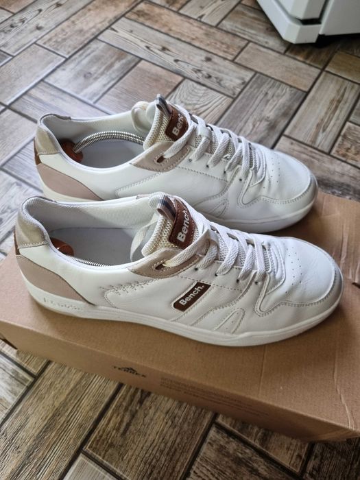 Кросівки, кеди білі Bench 42.5 розмір 27.5 см.