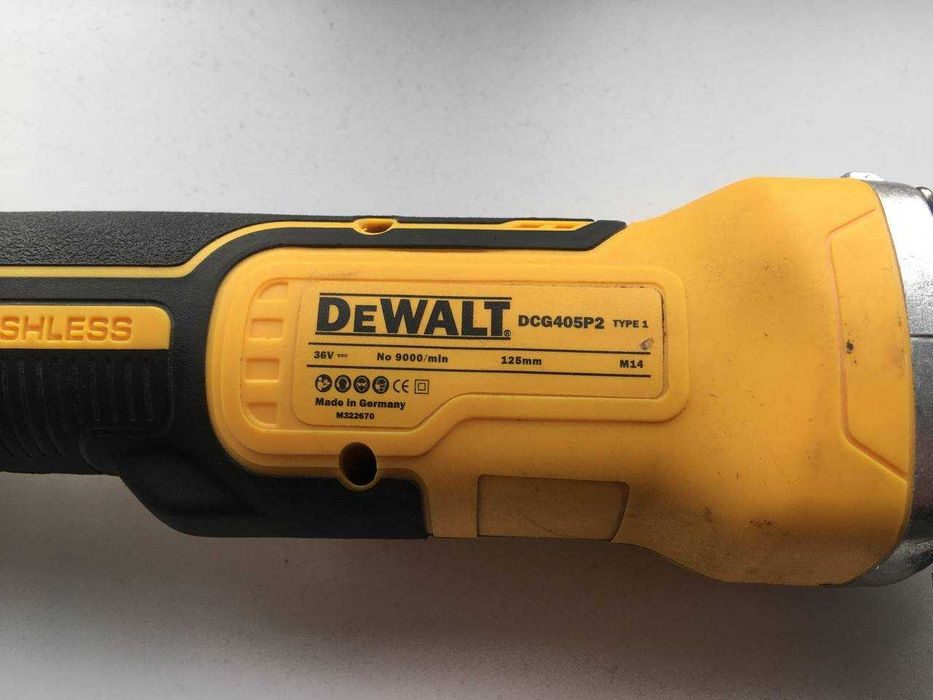 Болгарка акумуляторна DeWalt нова