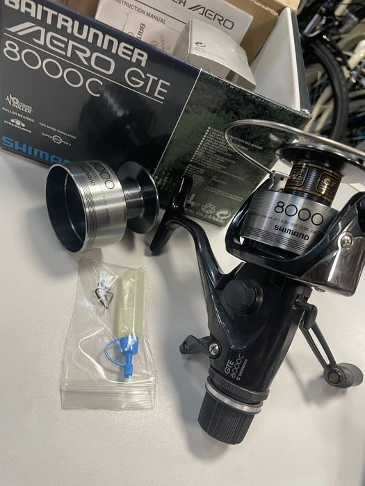 Kołowrotek shimano baitrunner AERO GTE 8000C fabrycznie nowy rarytas