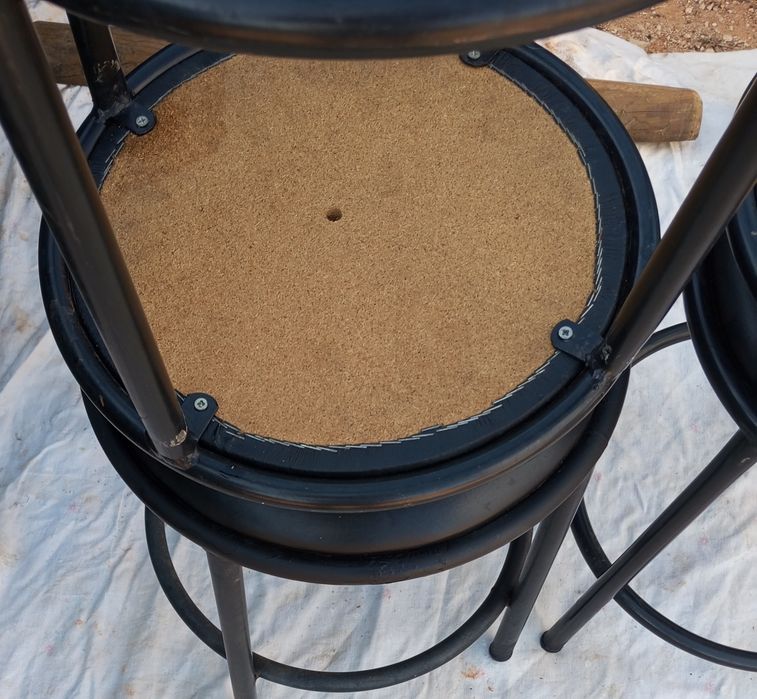 Conjunto de bancos de cozinha