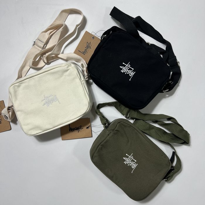 Сумка Stussy через плече месенджер стусі стасі бананка барсетка