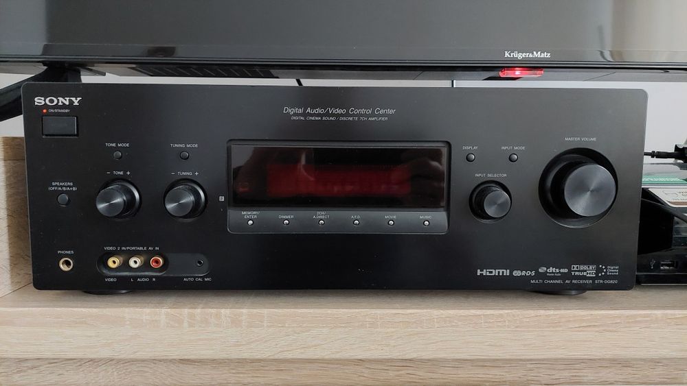 Amplituner Sony STR-DG820 + kpl głośników
