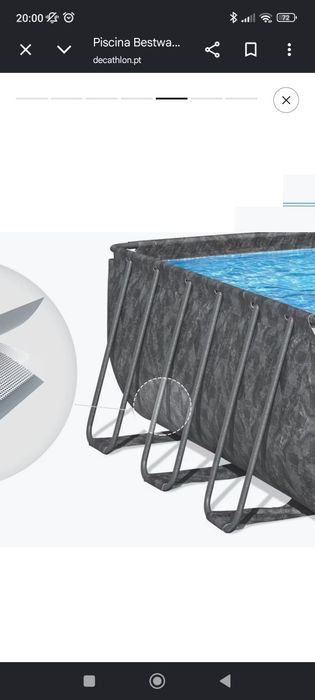 Piscina nova 7m x 4,20m