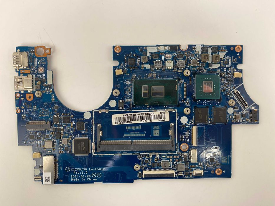 Материнська плата  Lenovo Ideapad 720S-14IKB S0 LA-E581P
