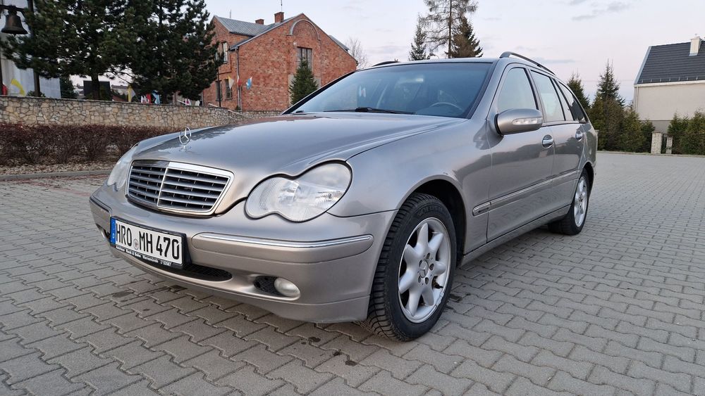 Mercedes-Benz Klasa C 1.8 Kompressor I Właściciel Stary Brief Bez Rdzy Org. niski przebieg