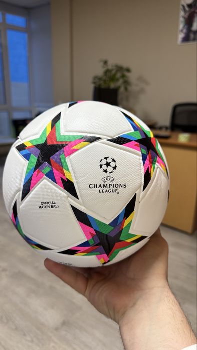 Мяч футбольний розмір 5 ліга чемпіонів термошов