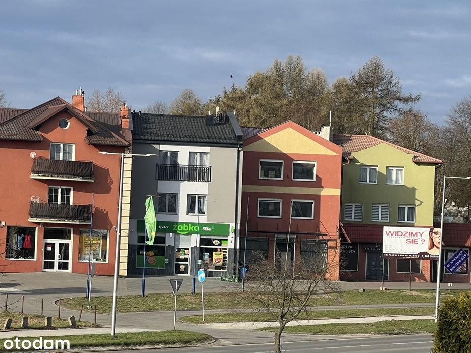 lokal usługowo-handlowy z miejscami postojowymi