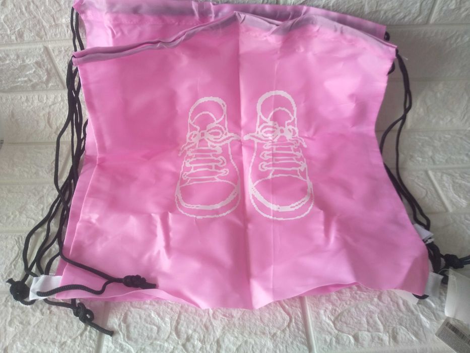 Мішечки для зберігання взуття. Колір рожевий.Розмір універсальний