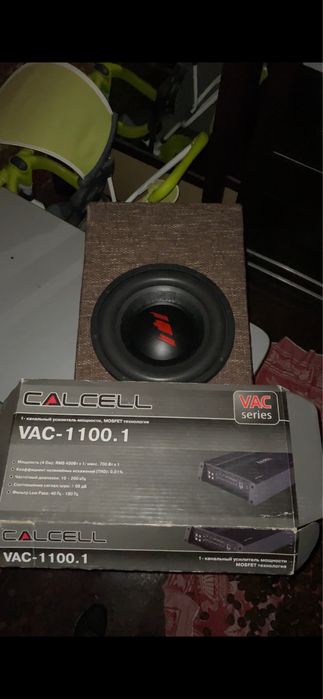 1-канальний підсилювач Calcell VAC 1100.1