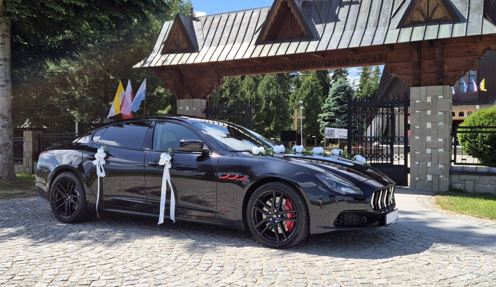 Maserati do ślubu Malopolska & SRT Hellcat