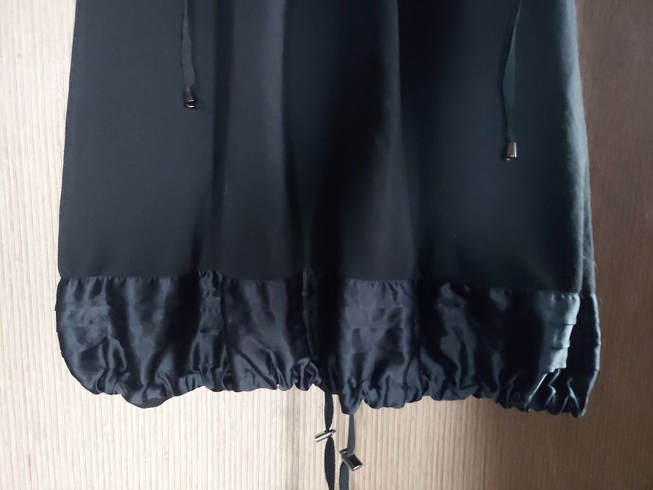 sukienka włoska | zamek | satyna | łączone materiały | goth | gothic