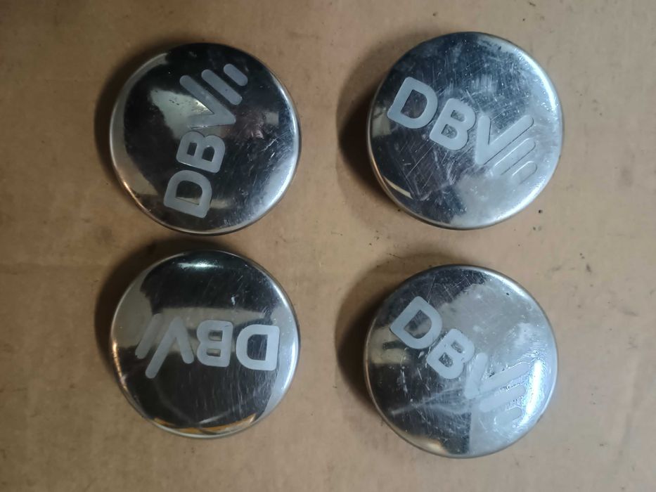 Kołpaczki dekielki felg DBV 60 mm komplet 4 sztuki