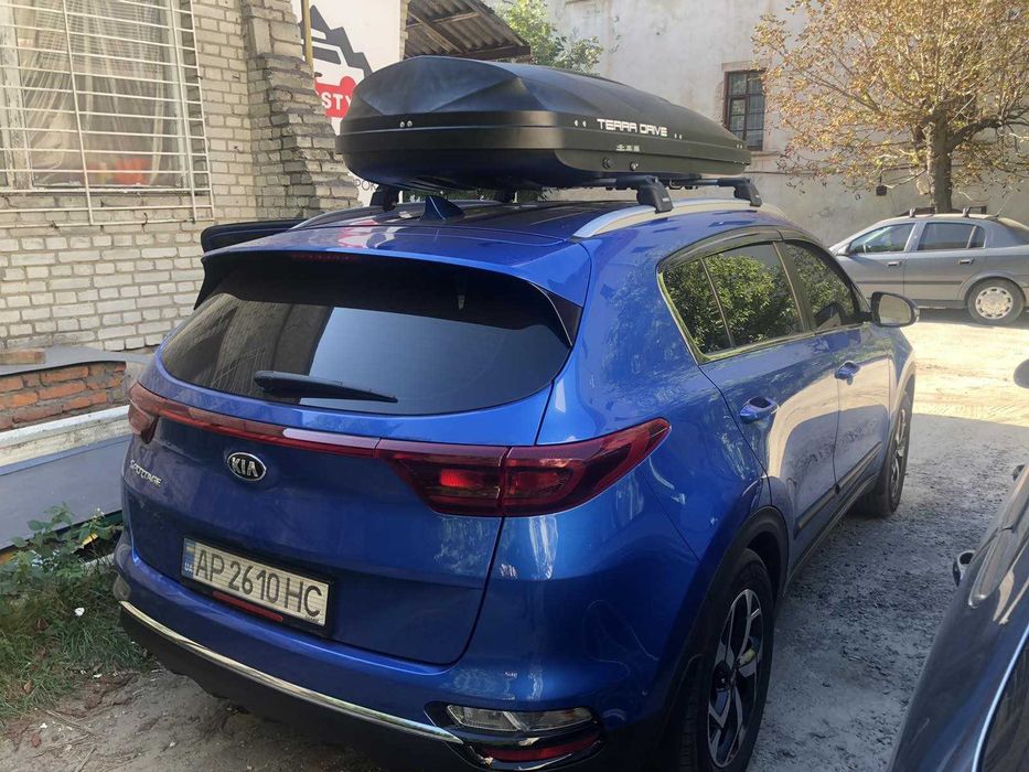 Автобокс багажник Terra Drive 440 480 500 600 бокс на авто Терра Драйв