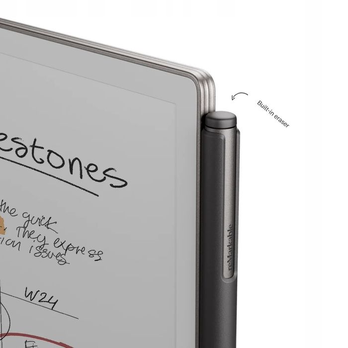 Marker Plus do reMarkable Paper Pro - czarny rysik (z gumką)